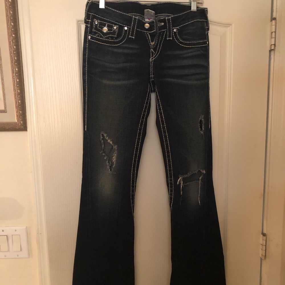 True Religion Ripped Jeans